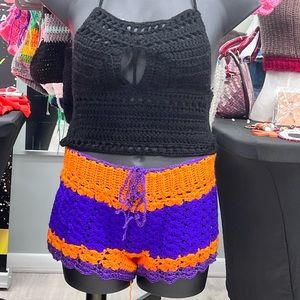 Handmade Crochet Shorts size medium